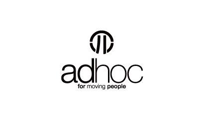 adhocのロゴ画像