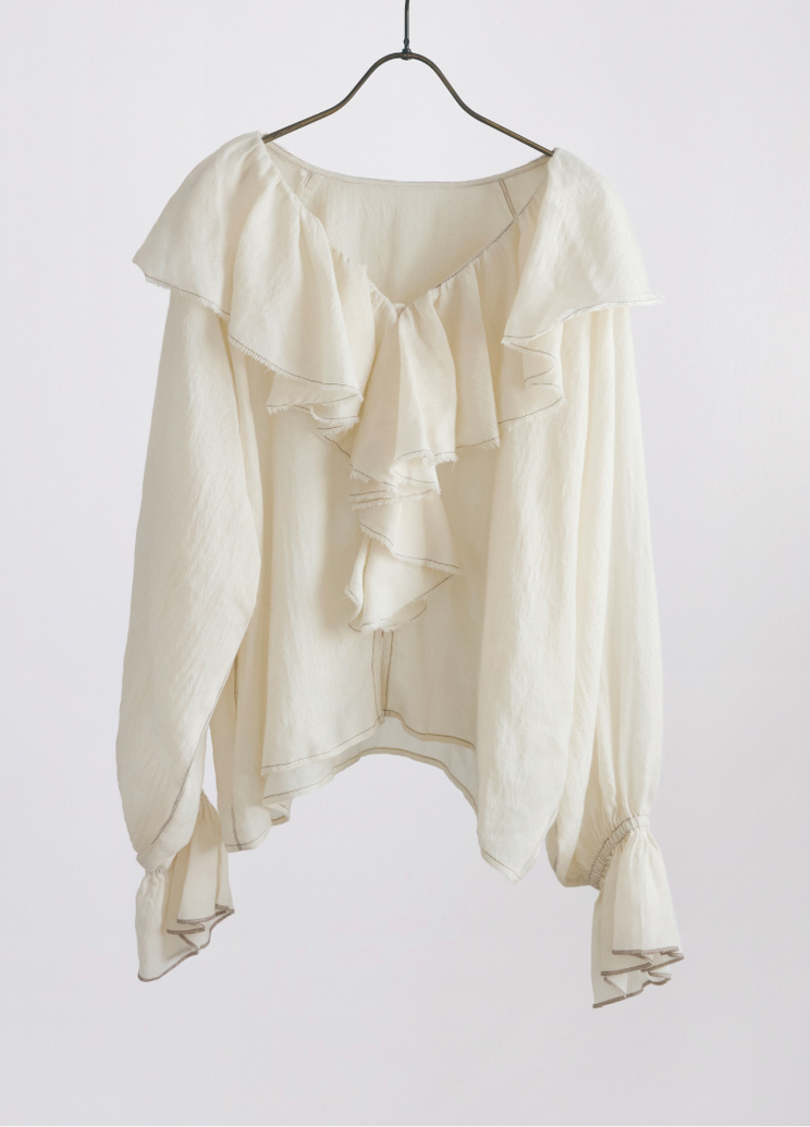 Ivory blouse