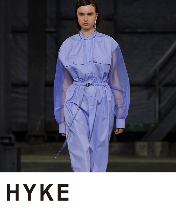 hyke ハイク　HYKE  2021ssワンピース