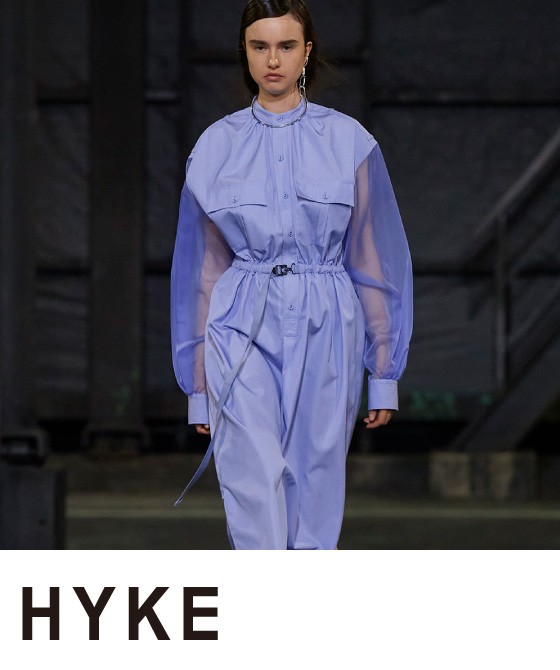 21ss Collection Start Hyke ハイク Mame Kurogouchi マメ クロゴウチ Toga Pulla トーガプルラ など新作アイテムが続々入荷中
