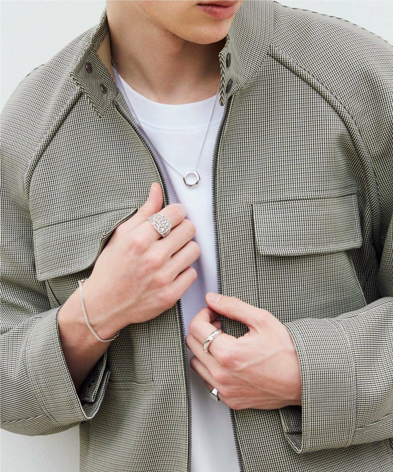 TOM WOOD Mini Signet Cushion46(6号) Mini Signet Cushion Gold - Tom