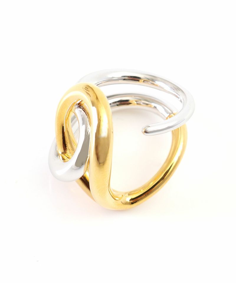 【関税込み】C.Chesnais ゴールド＆シルバー Blaue リング Gold & Silver Blaue Ring by C.Chesnais on Sale
