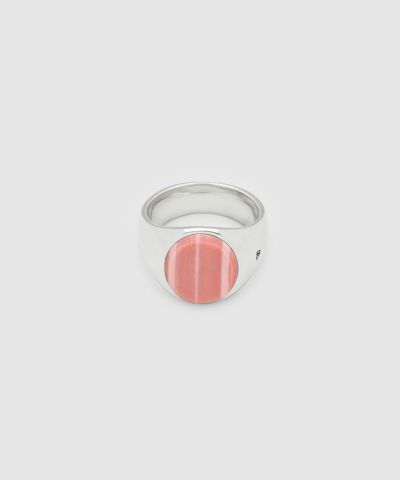 レビュー｜ Oval Pink Opal リング｜TOM WOOD（トムウッド）｜PARIGOT