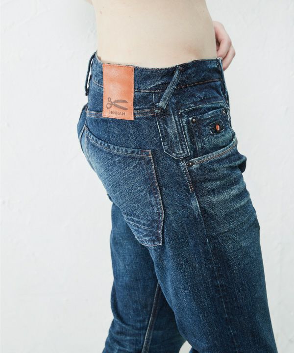 JAPAN DENIM(ジャパンデニム)】 DENHAM _ SKIN SLIM TAPERED