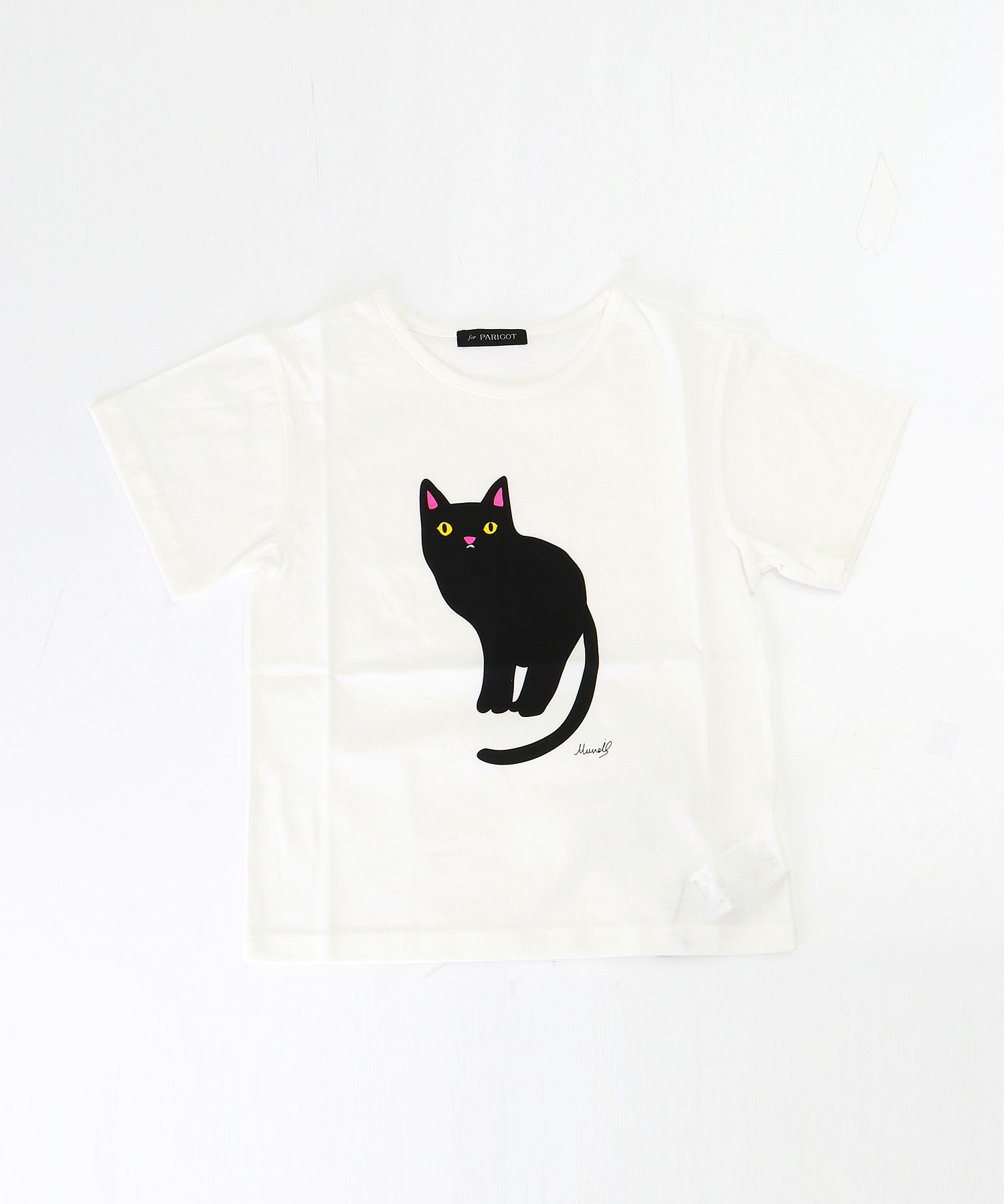 MUVEIL(ミュベール)】PARIGOT別注 尾道猫Tシャツ(Kids)｜PARIGOT 