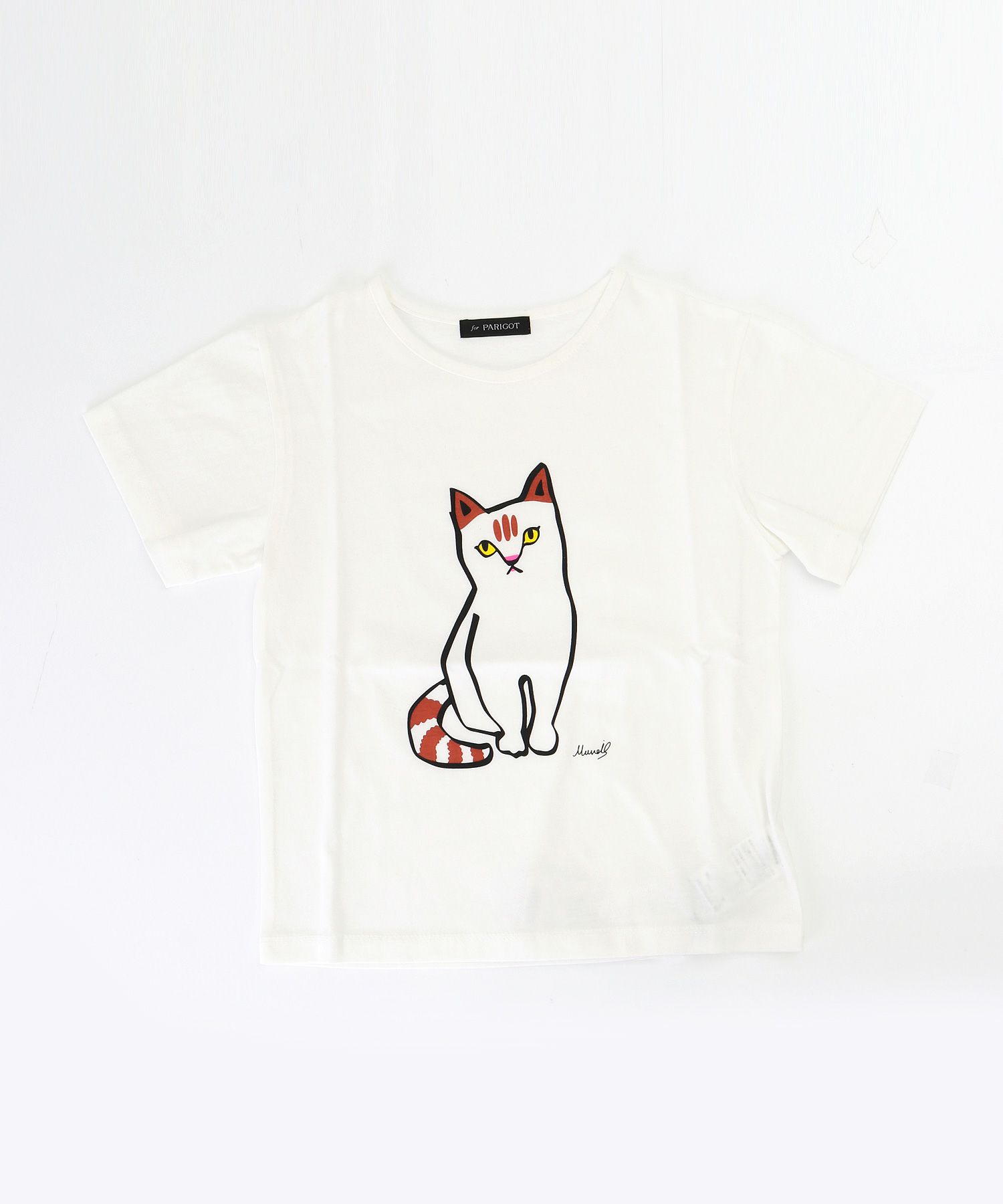 MUVEIL(ミュベール)】PARIGOT別注 尾道猫Tシャツ(Kids)｜PARIGOT 