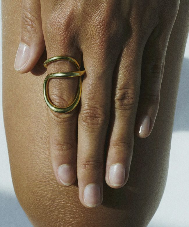 Charlotte Chesnais(シャルロットシェネ)】 BAGUE RIBBON RING 