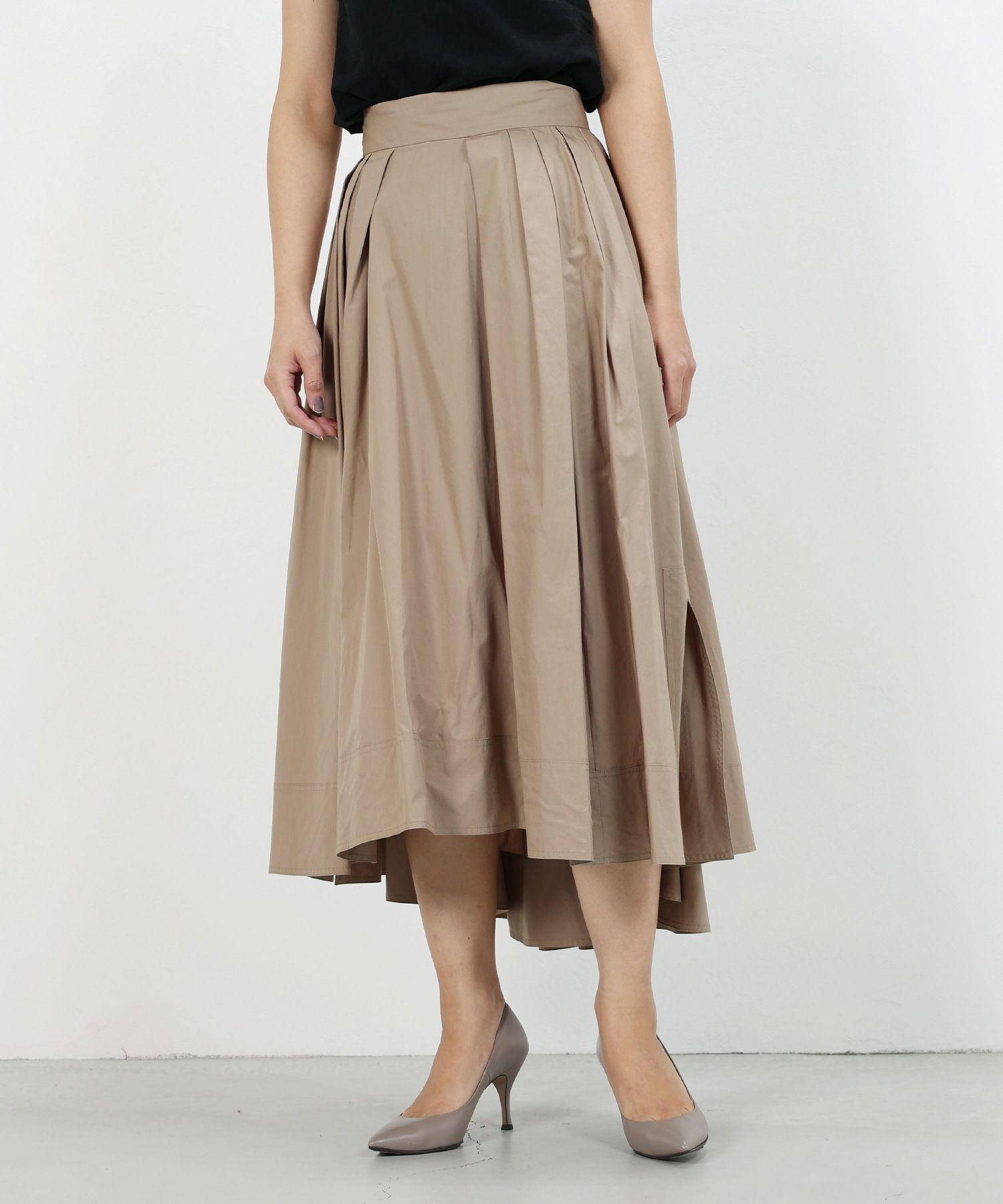 MADISONBLUE(マディソンブルー)】 TUCK VOLUME SKIRT｜PARIGOT ONLINE  