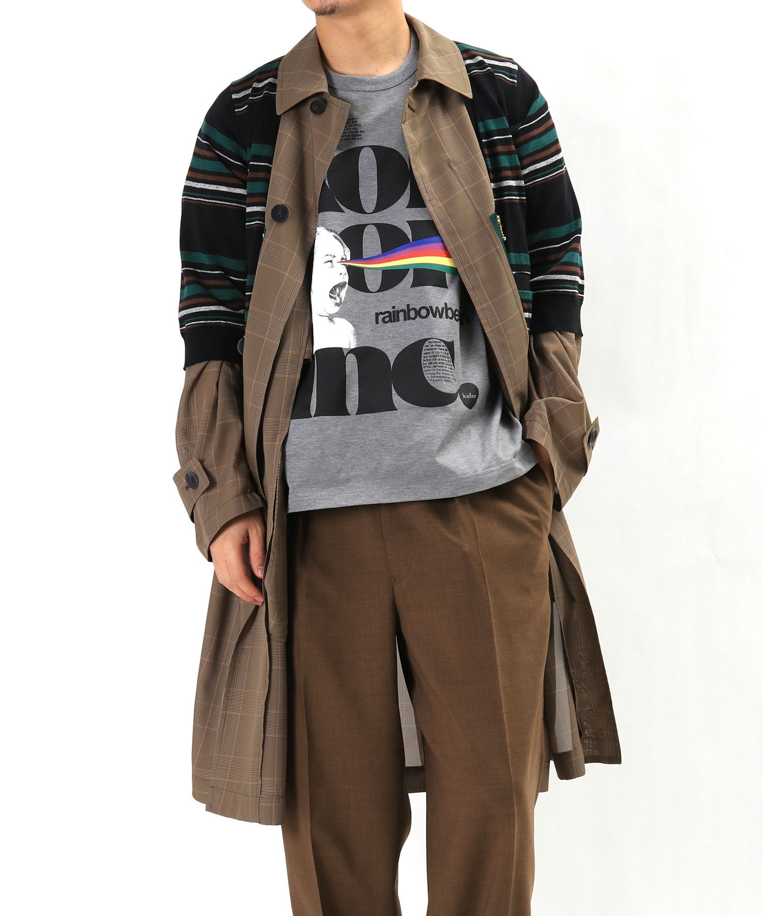 kolor(カラー)】 ニットドッキングコート｜PARIGOT ONLINE（パリゴ  