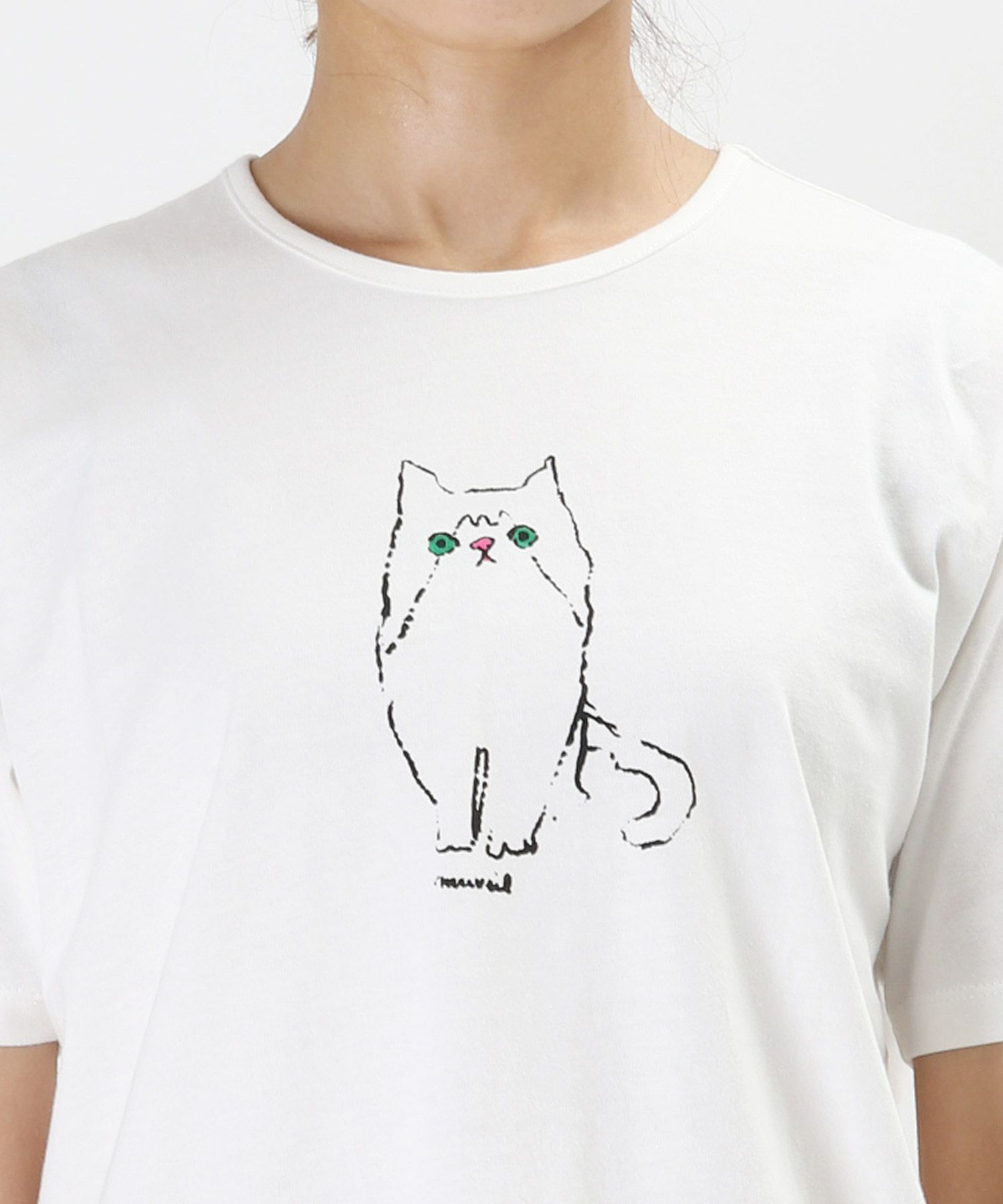 MUVEIL(ミュベール)】 PARIGOT別注 Onomichi Cat Tshirt｜PARIGOT 
