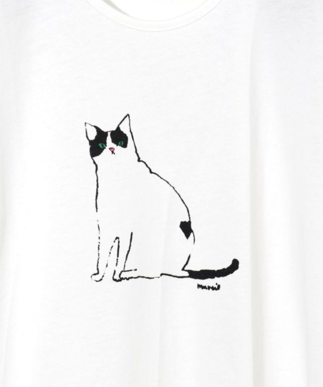 MUVEIL(ミュベール)】 PARIGOT別注 Onomichi Cat Tshirt｜PARIGOT ONLINE（パリゴオンライン）