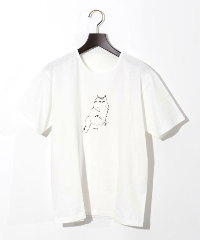 MUVEIL(ミュベール)】 PARIGOT別注 Onomichi Cat Tshirt｜PARIGOT