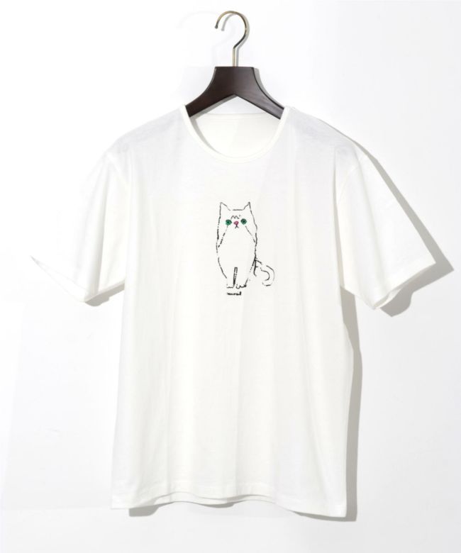 MUVEIL(ミュベール)】 PARIGOT別注 Onomichi Cat Tshirt｜PARIGOT ONLINE（パリゴオンライン）