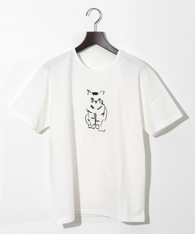 MUVEIL(ミュベール)】 PARIGOT別注 Onomichi Cat Tshirt｜PARIGOT 