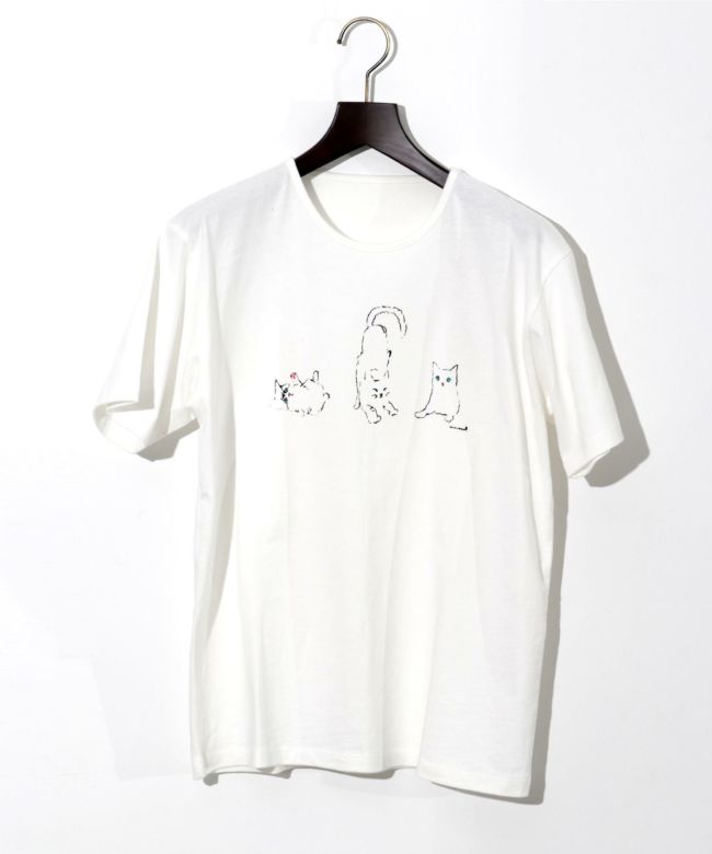 MUVEIL(ミュベール)】 PARIGOT別注 Onomichi Cat Tshirt｜PARIGOT ONLINE（パリゴオンライン）