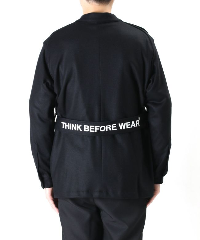 yoshiokubo　ヨシオクボ　ジャケット　黒 yoshiokubo GROUNDFLOOR ジャケット テーラードジャケット