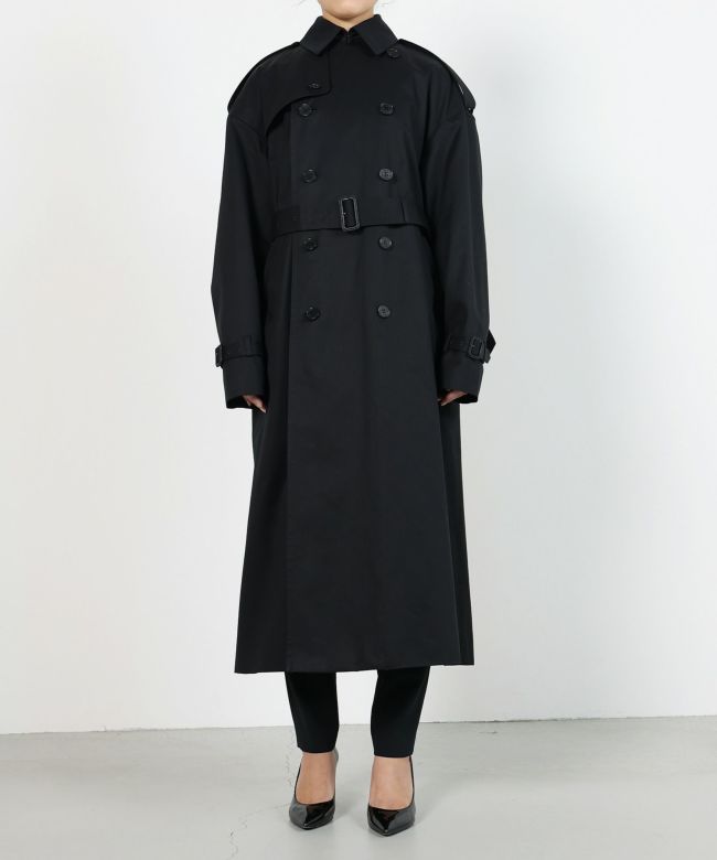 HYKE 美品TRENCH COAT/TIGHT FIT サイズ2 ハイク www.krzysztofbialy.com