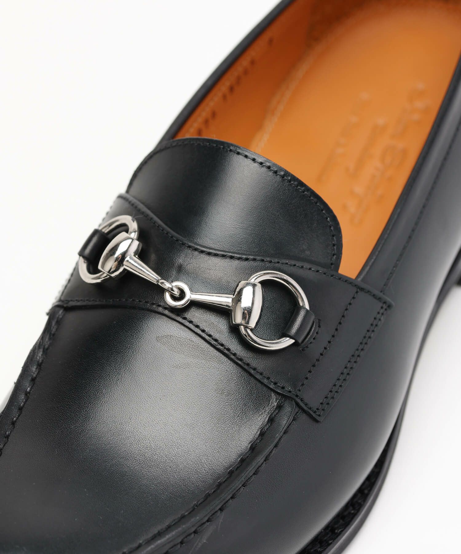 ジャランスリワヤ　ビットローファー　ブラック　レザーソール　UK5 ジャランスリワヤ ビットローファー ブラック レザーソール UK5