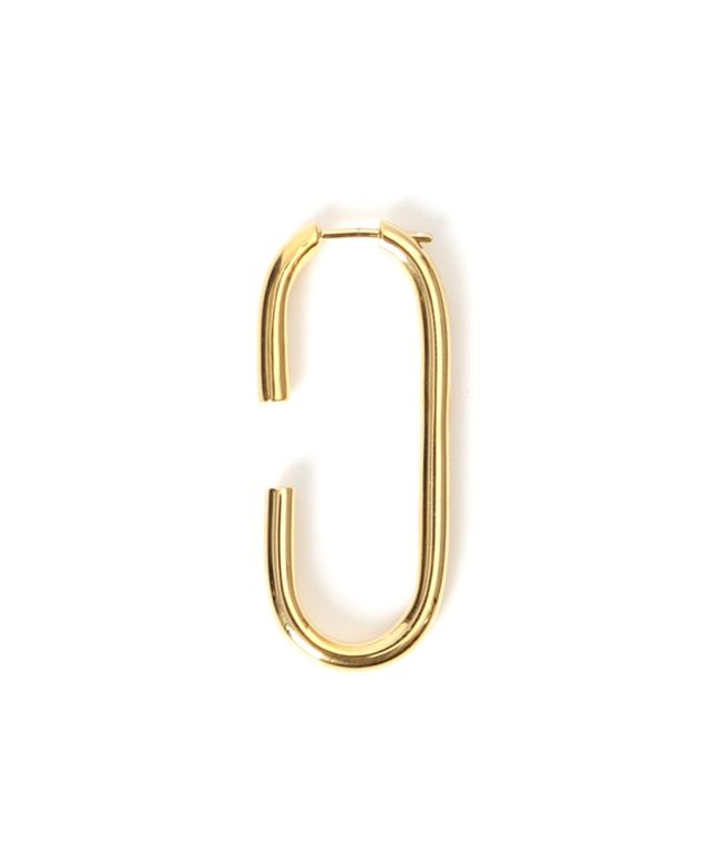 MARIA BLACK(マリアブラック)】 Oval Earring GOLD(片耳用