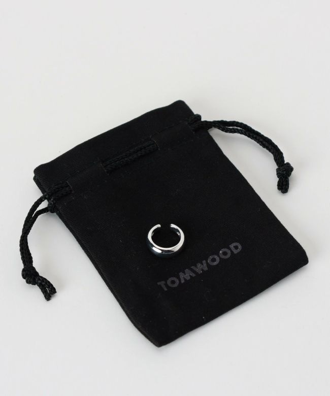 TOM WOOD(トムウッド)】 Ice Hoop Medium Gold ピアス｜PARIGOT ONLINE