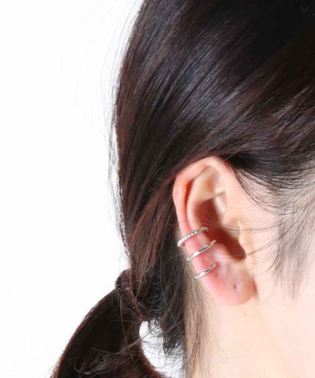 MARIA BLACK(マリアブラック)】 Sofia Earcuff Right SILVER(片耳用