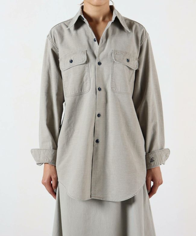 MADISONBLUE(マディソンブルー)】 HAMPTON BACK SATIN SHIRT｜PARIGOT ONLINE（パリゴオンライン）