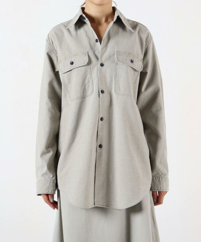 別注》【MADISONBLUE/マディソンブルー】HAMPTON SHIRT COTTON