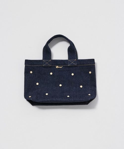 JAPAN DENIM(ジャパンデニム)】 MUVEIL _ DENIM MINI TOTE BAG