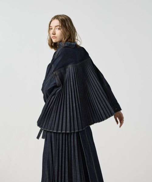 EZUMi WRAP PLEATS JACKET