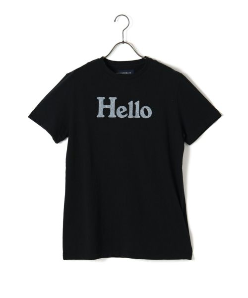 【MADISONBLUE(マディソンブルー)】 HELLO CREW NECK TEE｜PARIGOT ONLINE（パリゴオンライン）