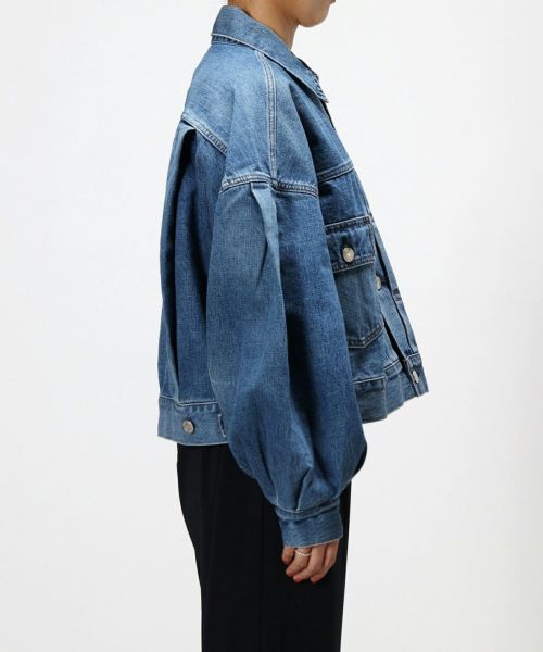 HYKE(ハイク)】 BALOON SLEEVE DENIM JACKET / TYPE 2 ジャケット 通販