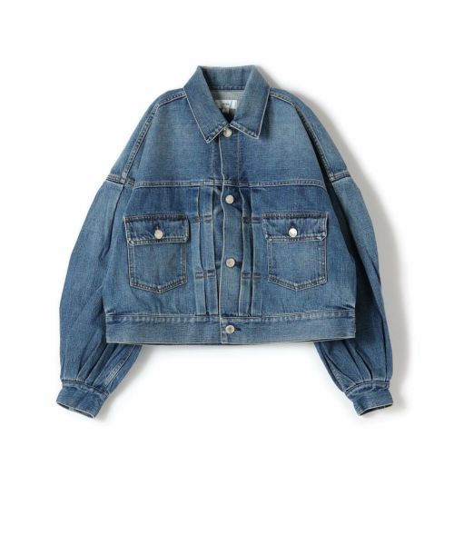 HYKE(ハイク)】 BALOON SLEEVE DENIM JACKET / TYPE 2