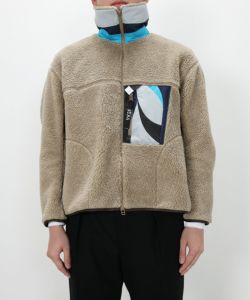 yoshio kubo KITE FLEECE JACKET ベージュ | hectordufau.com.br