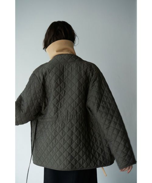 適当な価格 CLANE QUILTING NO COLLAR JACKET キルティングJK