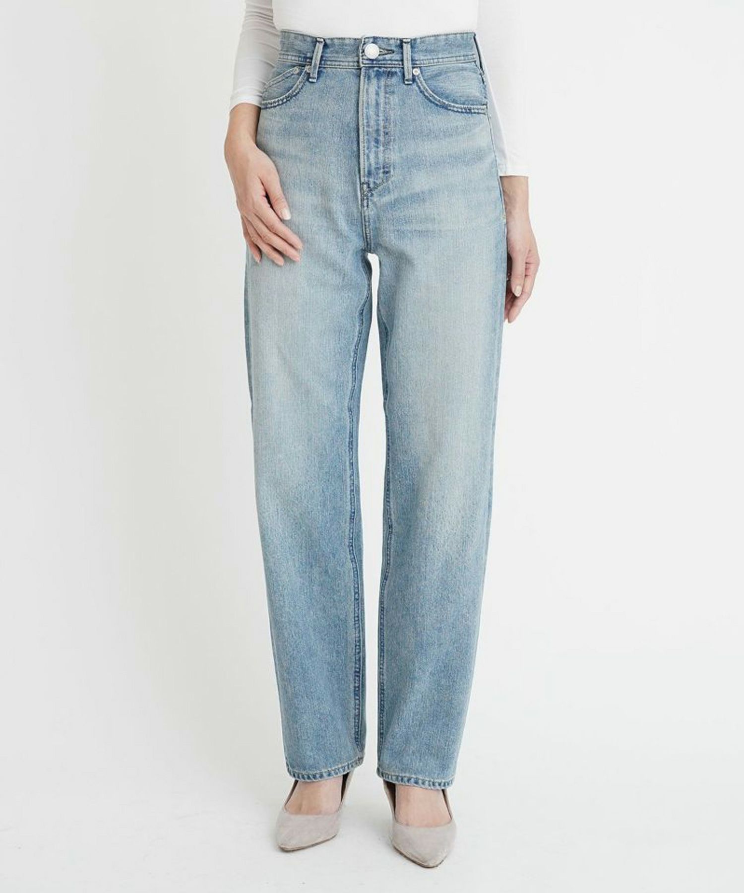 YANUK(ヤヌーク)】 Trick Really Light ボーイズストレート LEA  