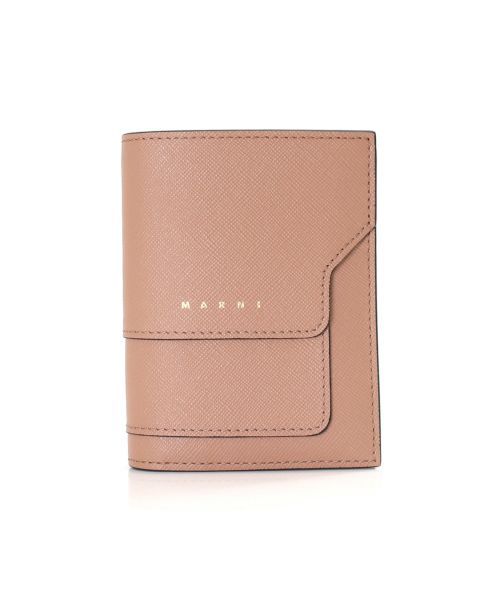 MARNI(マルニ)】 サフィアーノカーフスキンバイフォールド