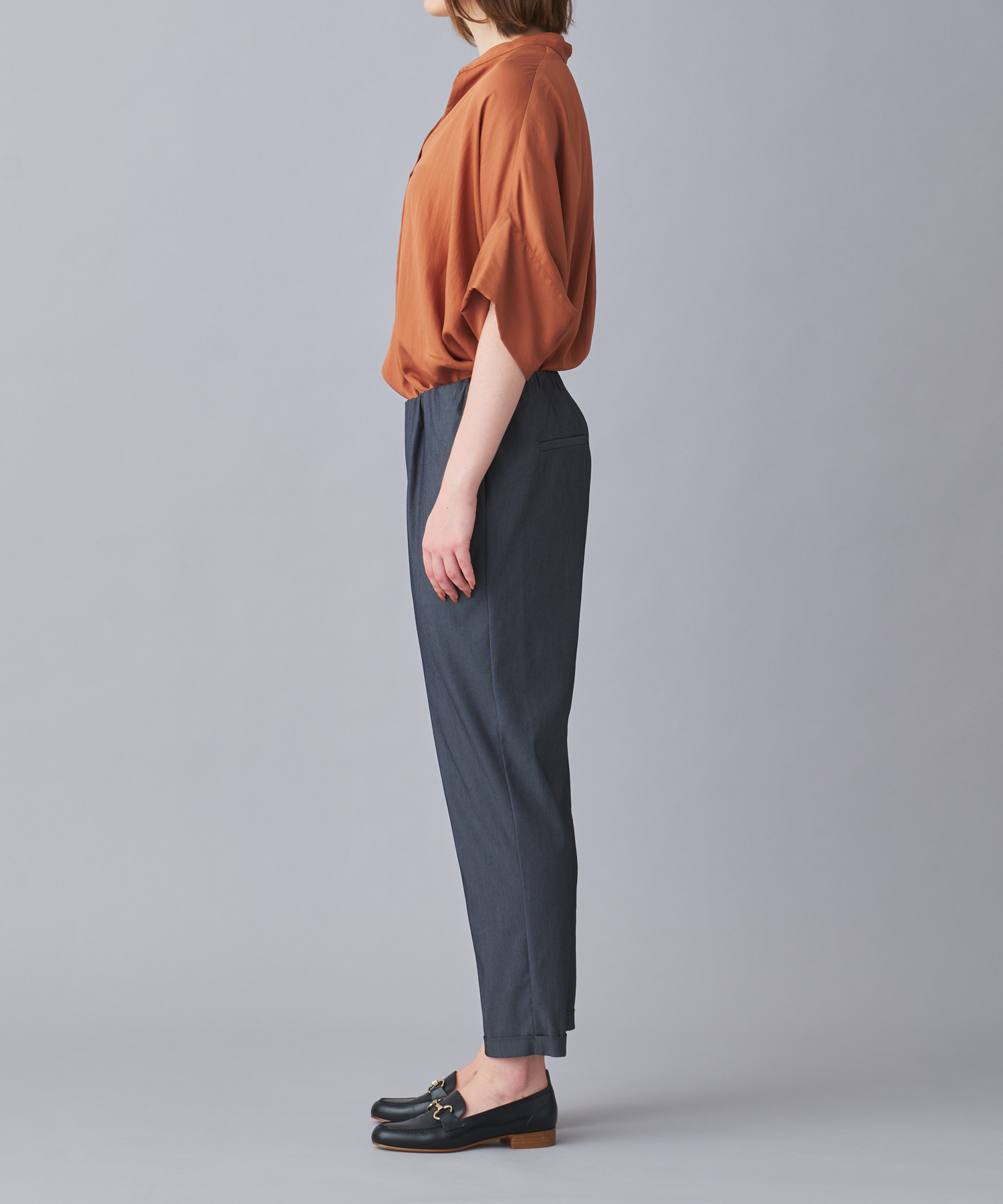 PARIGOT(パリゴ)】 MARECHAL TERRE×PARIGOT ウエストギャザーパンツ 