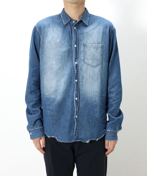 【Frank&Eileen(フランクアンドアイリーン)】 Luke Stonewashed Indigo FDWD｜PARIGOT  ONLINE（パリゴオンライン）