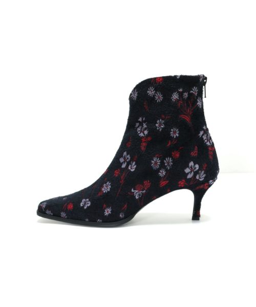 Mame Kurogouchi(マメ クロゴウチ)】 Floral Jacquard Boots｜PARIGOT