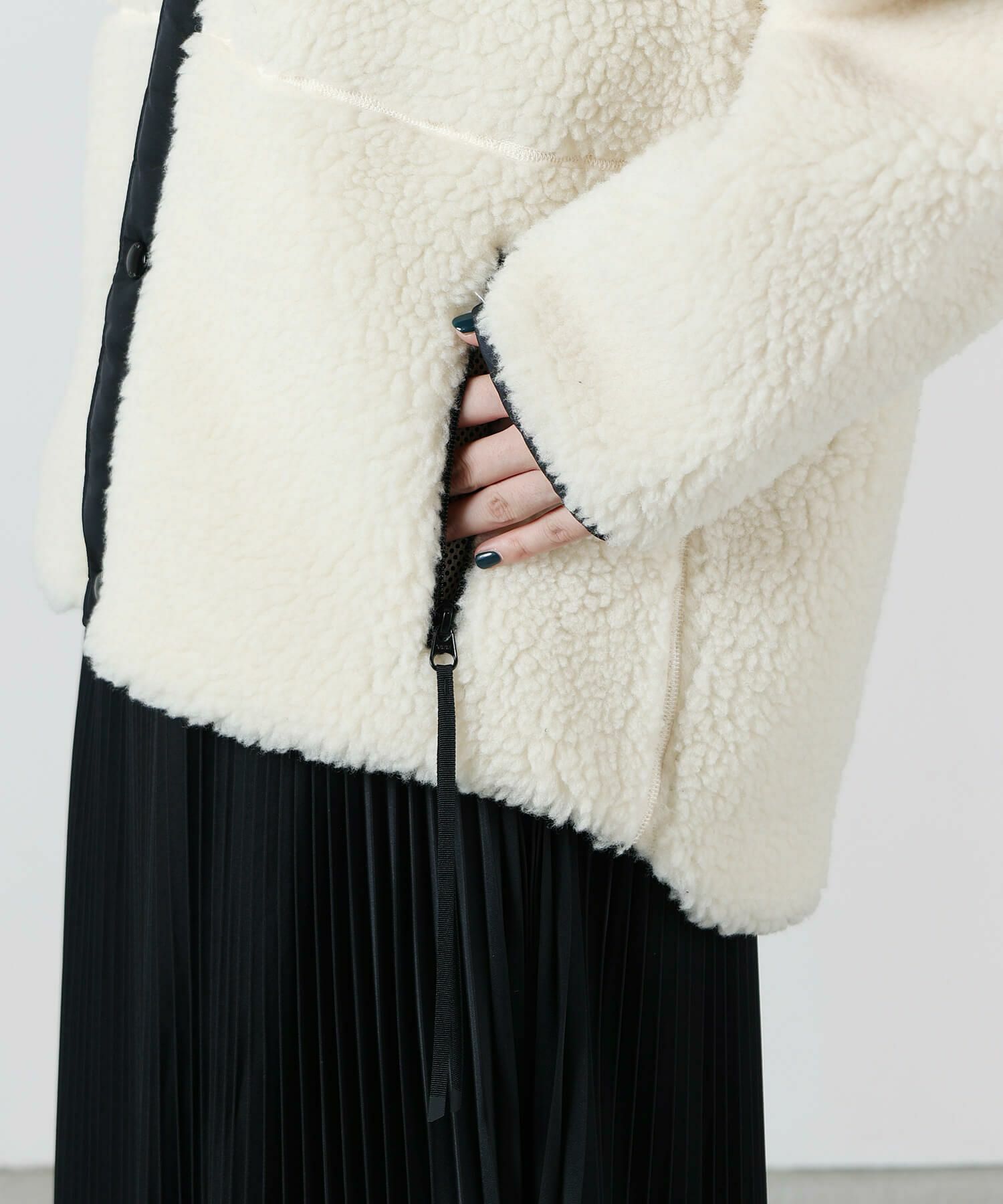 HYKE(ハイク)】FAUX SHEARLING JACKET｜PARIGOT ONLINE（パリゴ 
