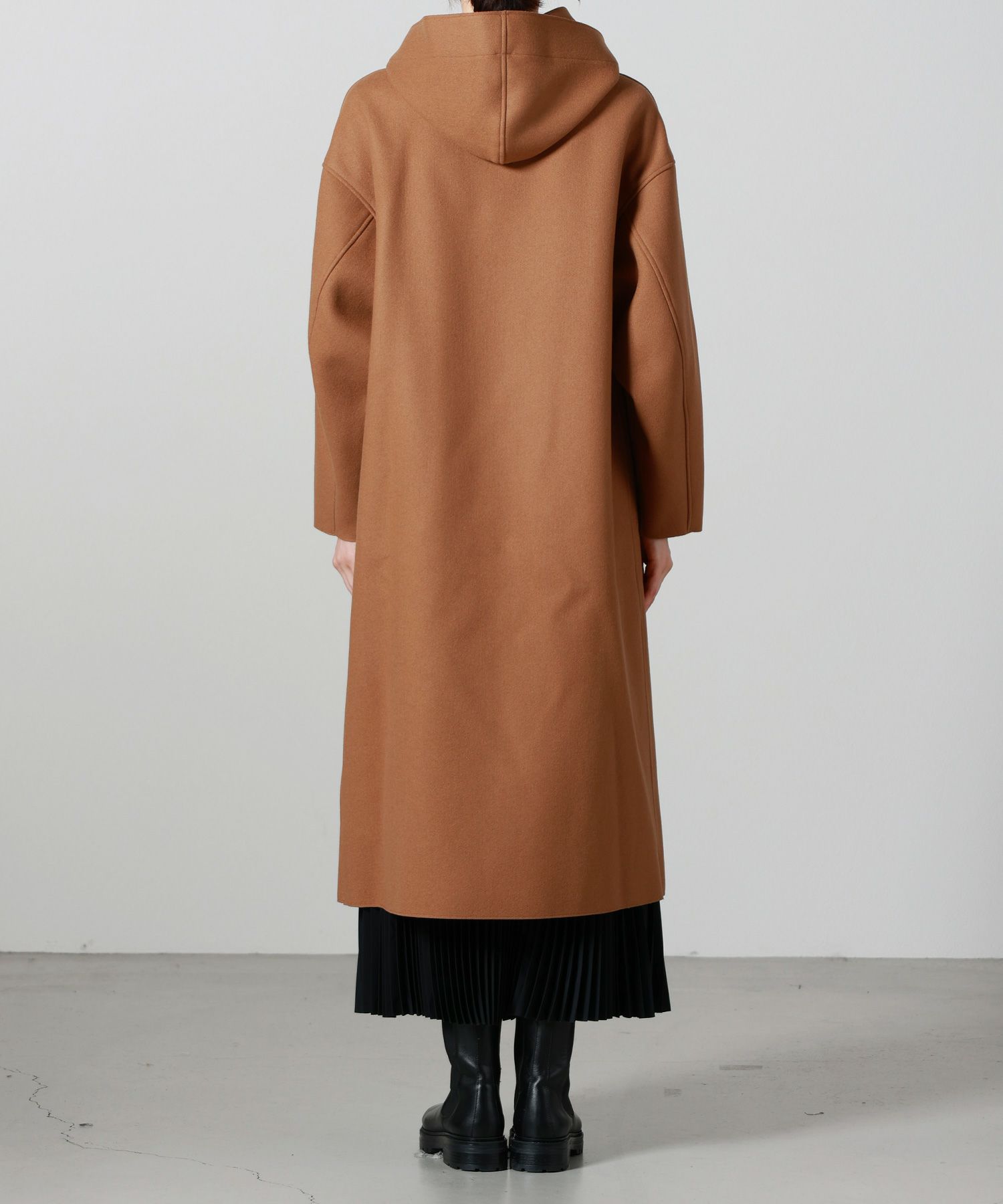 HYKE(ハイク)】MELTON HOODED WORK COAT｜PARIGOT ONLINE（パリゴ 