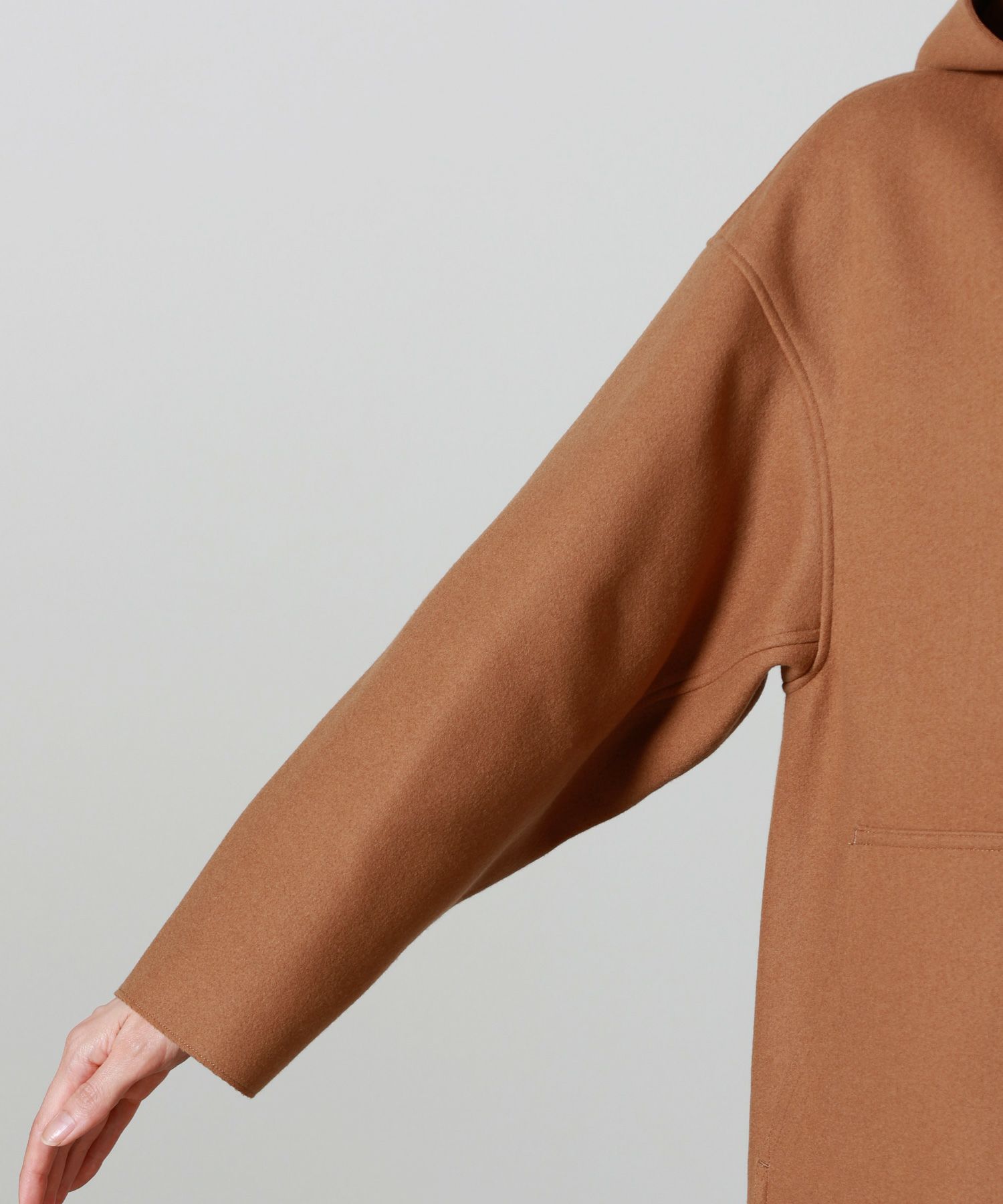 HYKE(ハイク)】MELTON HOODED WORK COAT｜PARIGOT ONLINE（パリゴ 