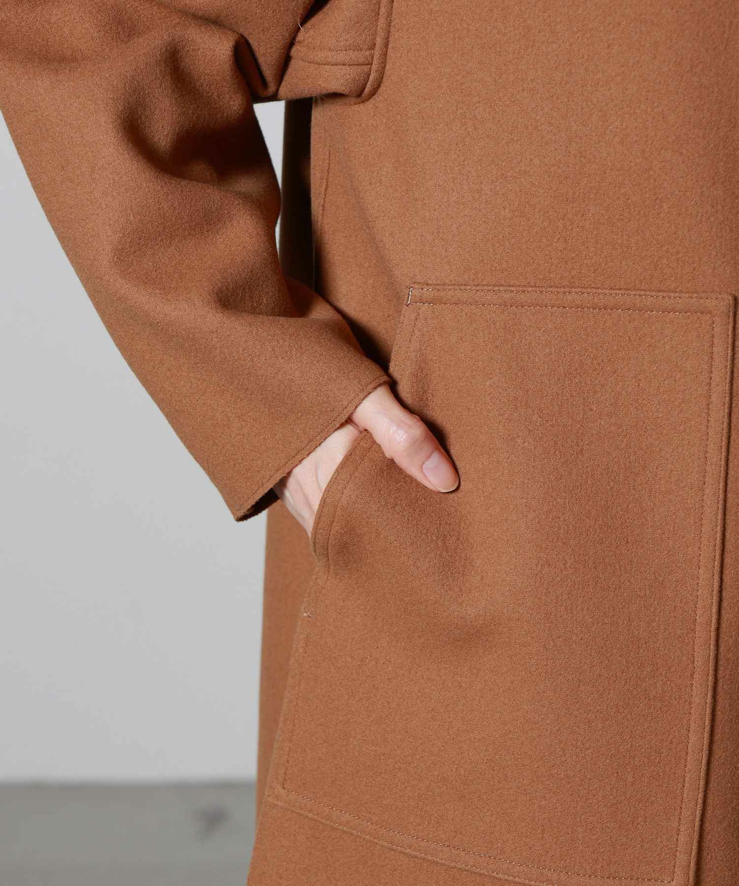 HYKE(ハイク)】MELTON HOODED WORK COAT｜PARIGOT ONLINE（パリゴ 