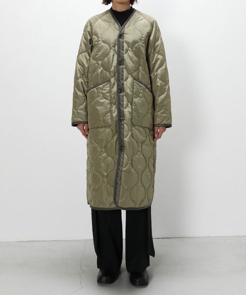 最新コレックション HYKE ネット販促 QUILTED LINER QUILTED COAT