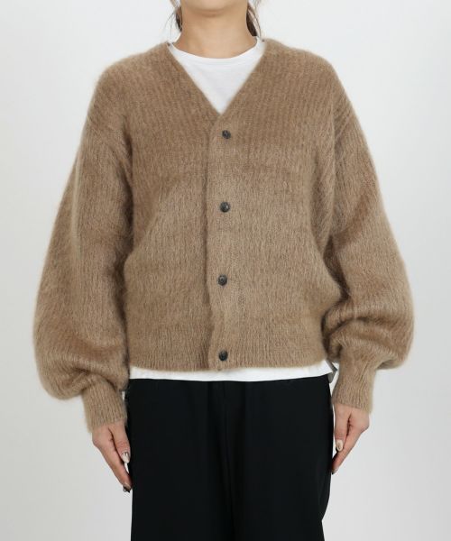 HYKE(ハイク)】 MOHAIR CARDIGAN｜PARIGOT ONLINE（パリゴオンライン）