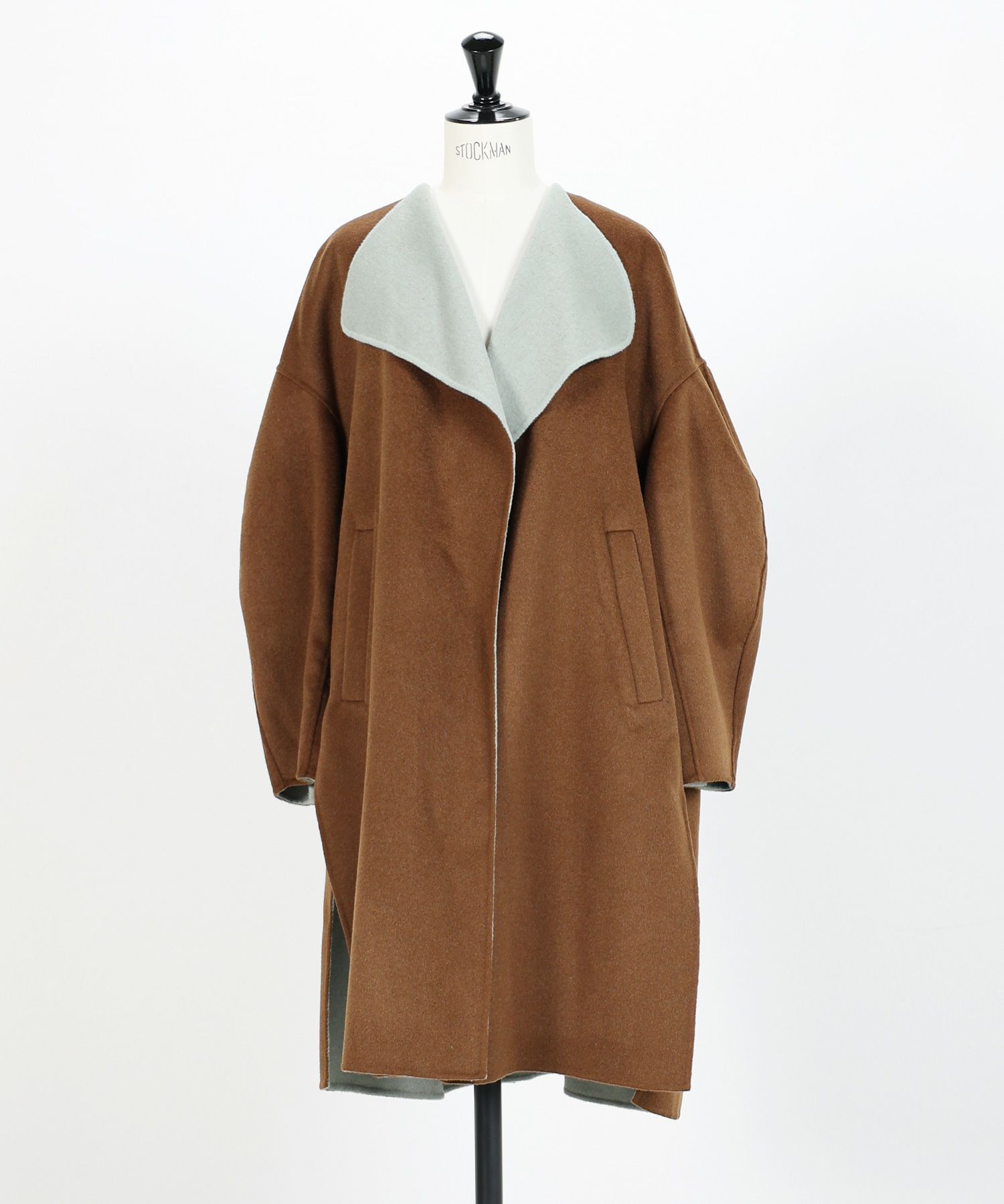 ENFOLD(エンフォルド)】NO-COLLAR COAT｜PARIGOT ONLINE（パリゴ 
