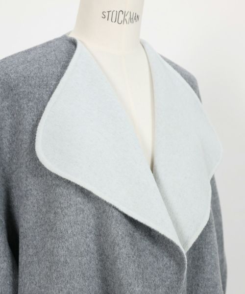 ENFOLD(エンフォルド)】NO-COLLAR COAT｜PARIGOT ONLINE（パリゴ