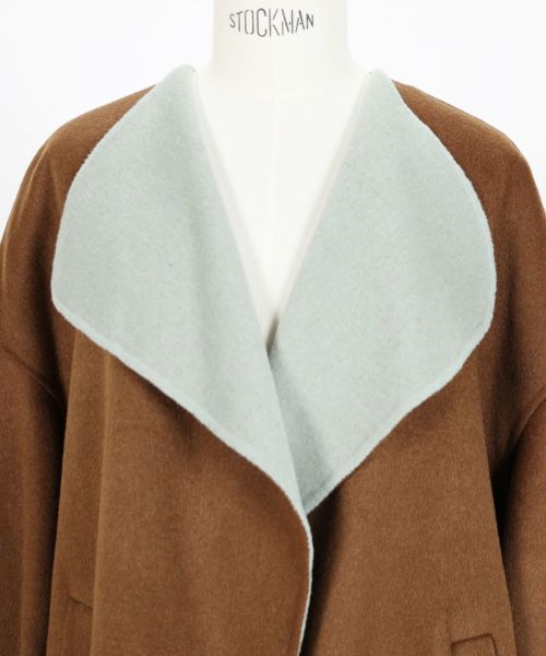 ENFOLD(エンフォルド)】NO-COLLAR COAT｜PARIGOT ONLINE（パリゴ