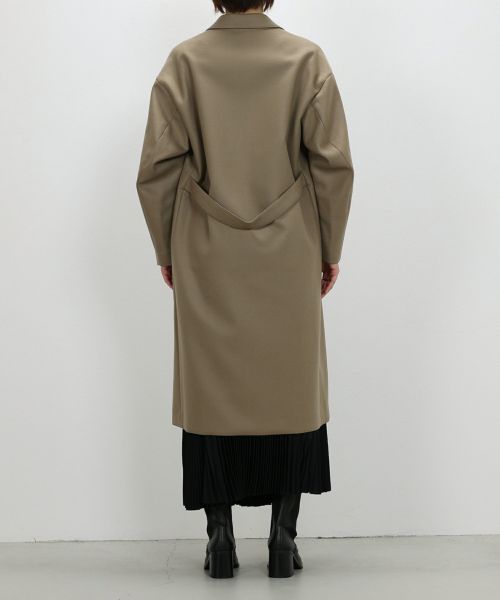 【HYKE(ハイク)】* ≪Genderless≫WOOL SHOP COAT｜PARIGOT 