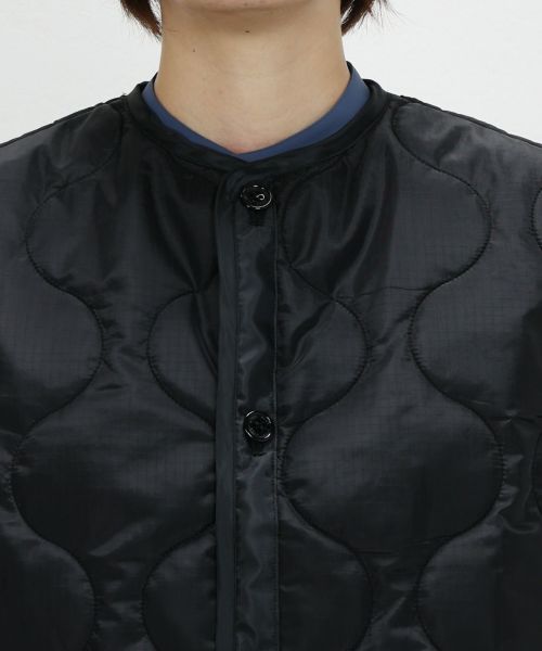 HYKE＞ ハイク QUILTED CROPPED VEST ベスト 大切な sandorobotics.com